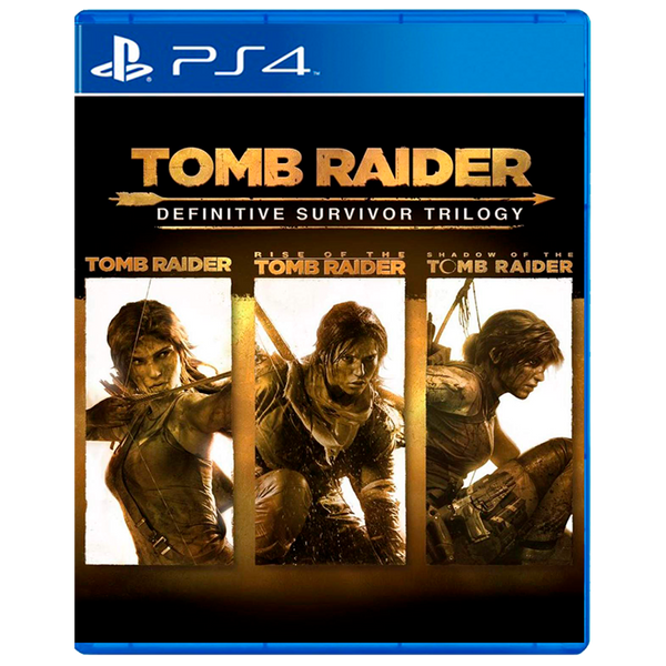 Tomb Raider: Definitive Survivor Trilogy (Ps5/Ps4) [حساب رقمي] تومب رايدر: ديفينيتيف سيرفايفور ترايولوجي