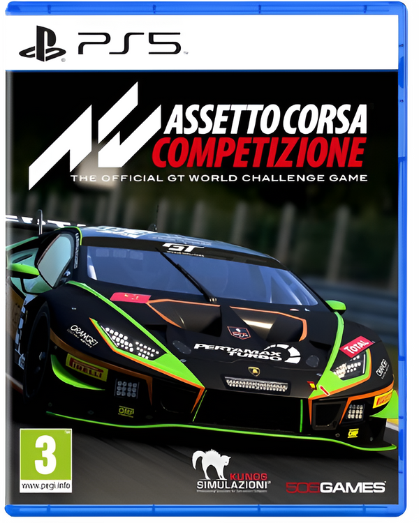 Assetto Corsa Competizione (PS5/PS4) [حساب رقمي] اسيتتو كورسا كومبيتيزيون