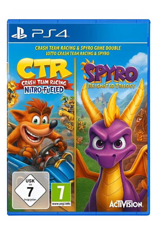 Crash™ Team Racing Nitro-Fueled + Spyro™ Game Bundle (Ps5/Ps4) [Digital account]