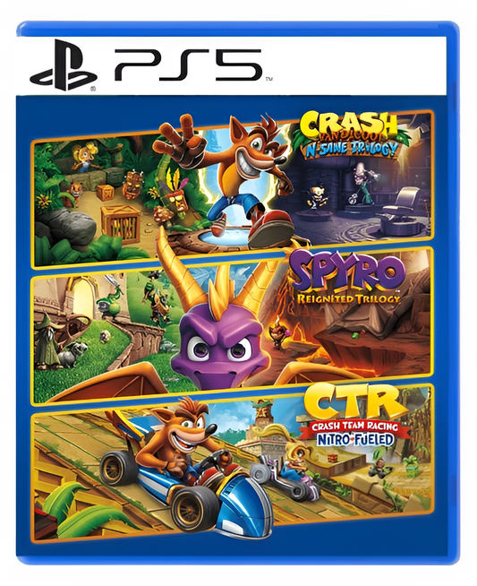 Crash™ + Spyro™ Triple Play Bundle (Ps5/Ps4) [Digital account]