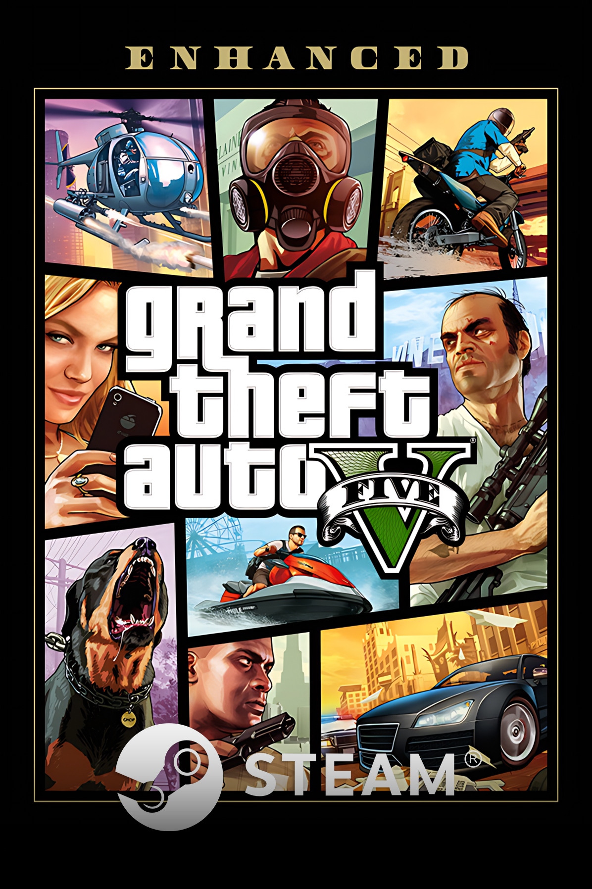 Grand Theft Auto V Enhanced (PC) [حساب ستيم] جاتا 5 المحسّنة
