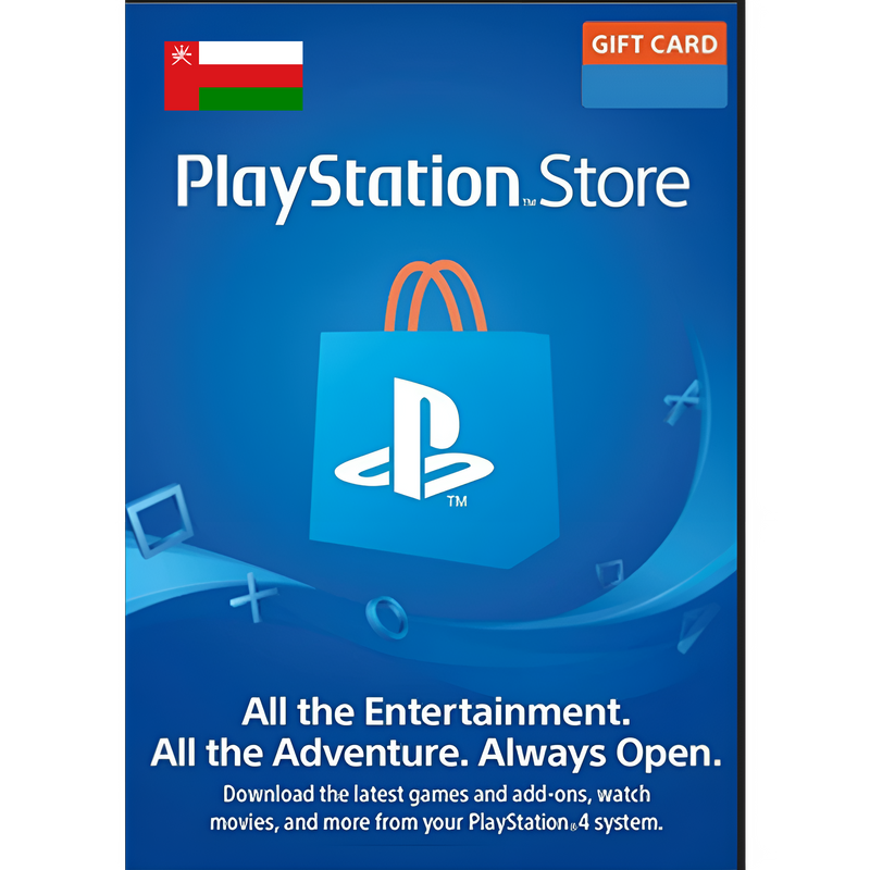 بطاقة هدايا بلاي ستيشن نتورك عُمان Oman [كود رقمي]