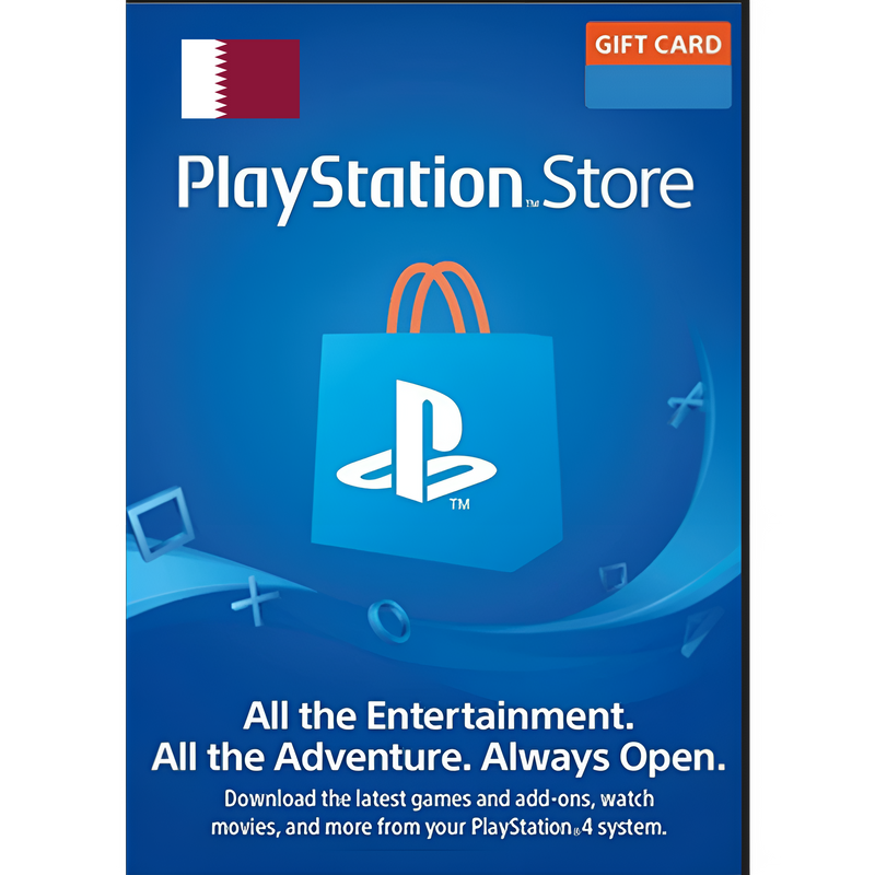 بطاقة هدايا بلاي ستيشن نتورك قطر Qatar [كود رقمي] 