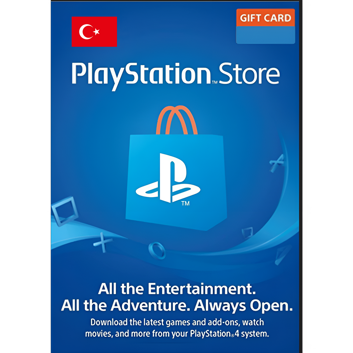 PlayStation Network Turkey Gift Card [Digital Code] – Play Pack