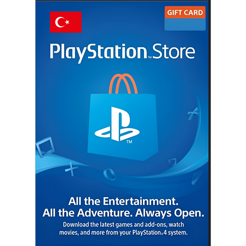 بطاقة هدايا بلايستيشن نتورك تركيا Turkey[كود رقمي]