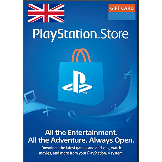 PlayStation Network United Kingdom Gift Card [Digital Code]